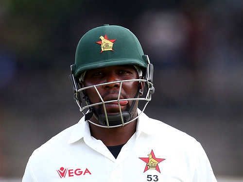 Regis Chakabva's 101 wasn't enough as Zimbabwe lost the match to Bangladesh by 162 runs